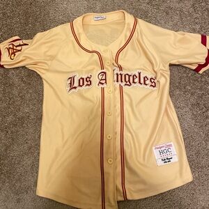 Los Angeles Mamba button-down baseball jersey